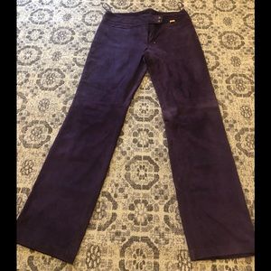 Ralph Lauren Purple Suede Pants!